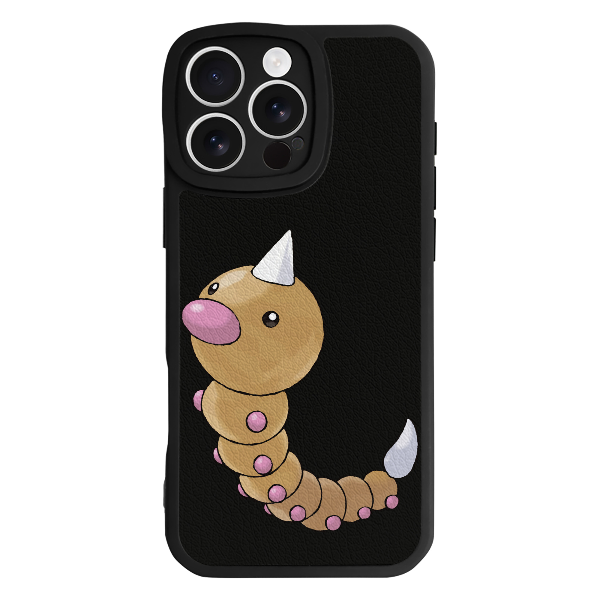 （画像用） ポケットモンスター Pokémon 【iPhone 16シリーズ対応】シリコンスマホケース（レザー調） 材質：シリコン